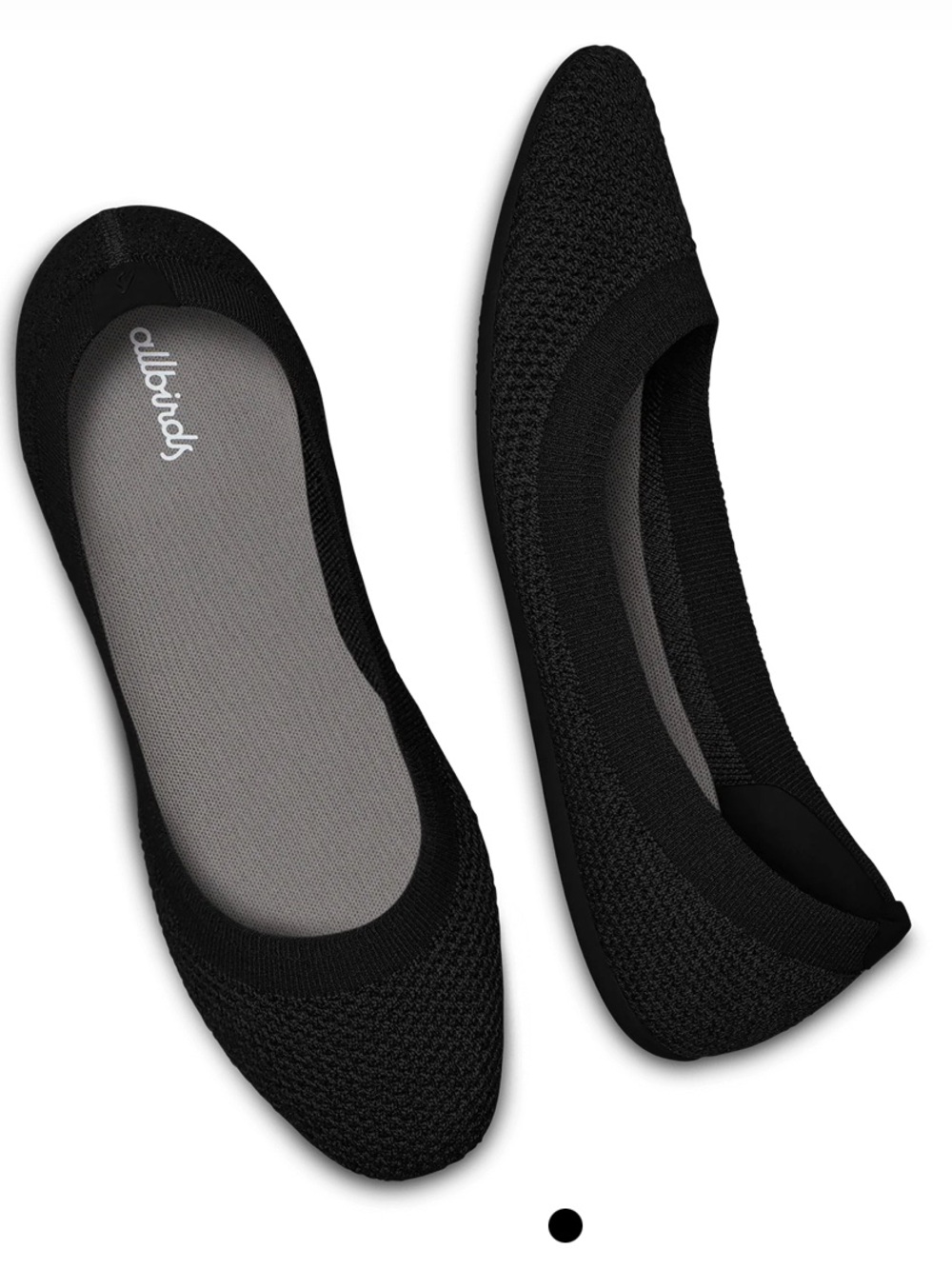 Women's Tree Breezers - Jet Black (Black Sole)